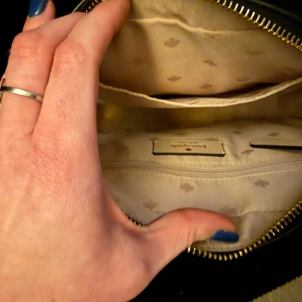 Kate Spade Midnight Black Crossbody Bag